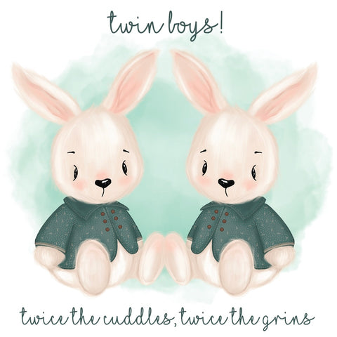 Twin Bunnies - Boys